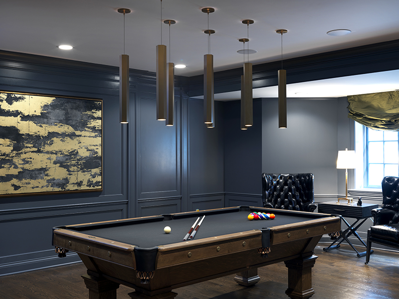 The Ultimate Man Cave, Long Island Interior Design